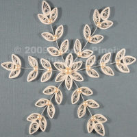 DIY: Paper Quilling-Snowflake Ornament - YouTube